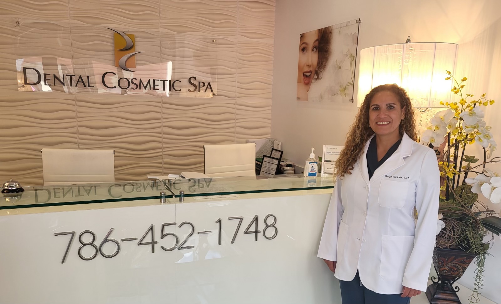 Dental office interior at Dental Cosmetic Spa in Coral Gables